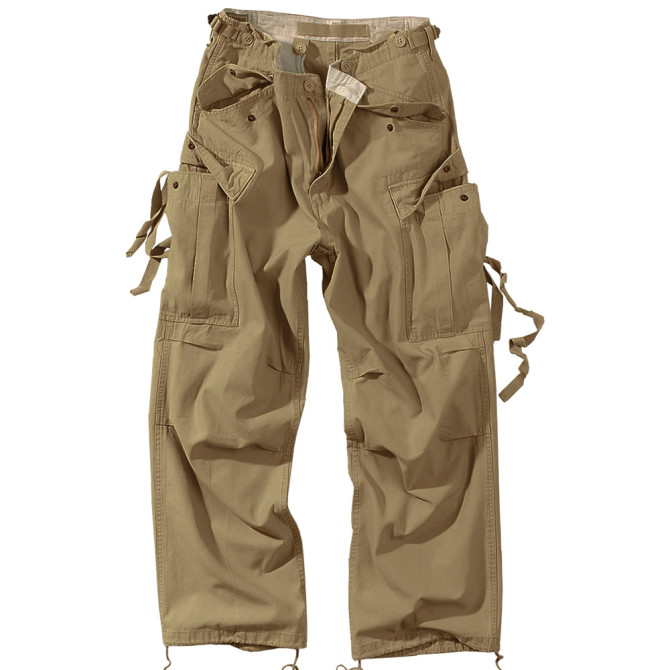 Surplus Vintage Fatigues Trousers - Beige