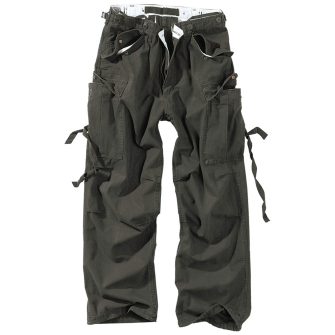 Surplus Vintage Fatigues Trousers - Black