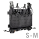 Tasmanian Tiger Carrier Mag Panel LC M4 L-XL - Black (7530.040)