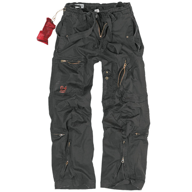 Surplus Infantry Cargo Trousers - Black