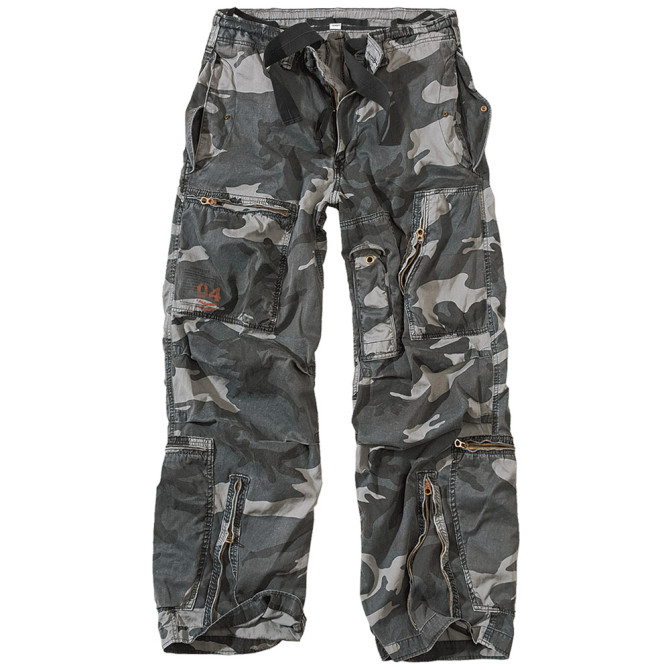 Surplus Infantry Cargo Trousers - Night Camo