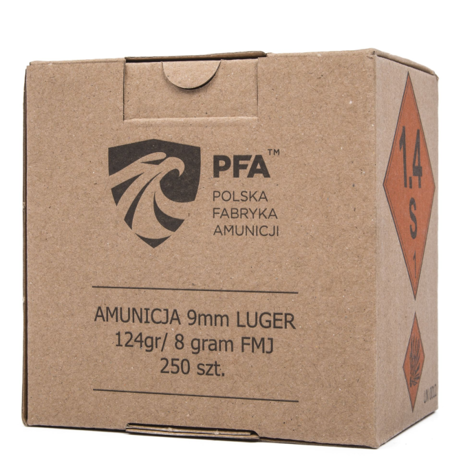 copy of Amunicja Shotfire Dynamic 9x19 - 145gr (9.4g) CMJ