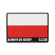 5.11 Poland Flag ABR Morale Patch (92199PO)