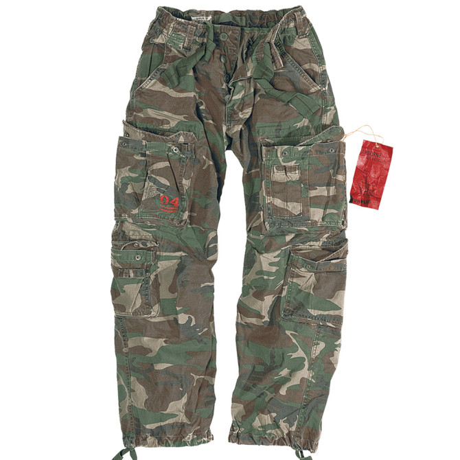 Surplus Airborne Vintage Trousers - Woodland