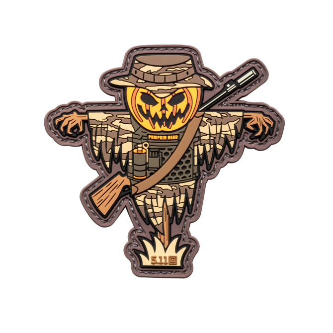 5.11 Scarecrow Brown Morale Patch (81882)