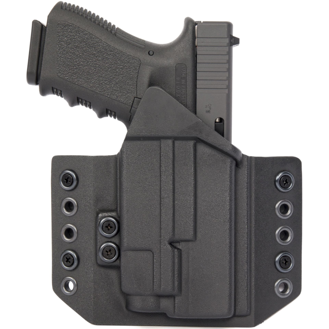 Doubletap OWB Gear Holster - Glock 17 + Streamlight TLR-7 - Black