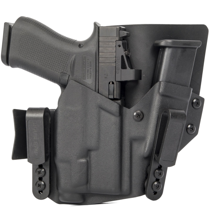 Doubletap Appendix Hybrid IWB Holster - Glock 43X + Streamlight TLR7 Sub - Black