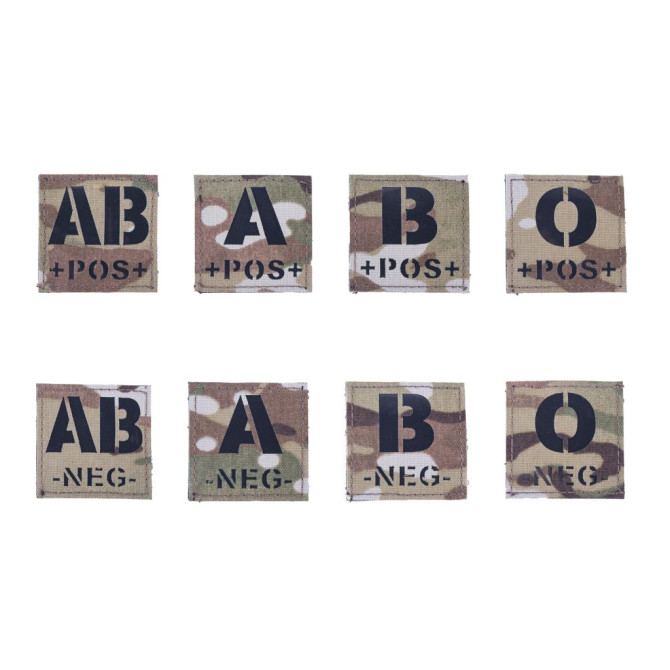 Combat-ID IR/IFF Patch Gen. 2 Blood Type - Multicam