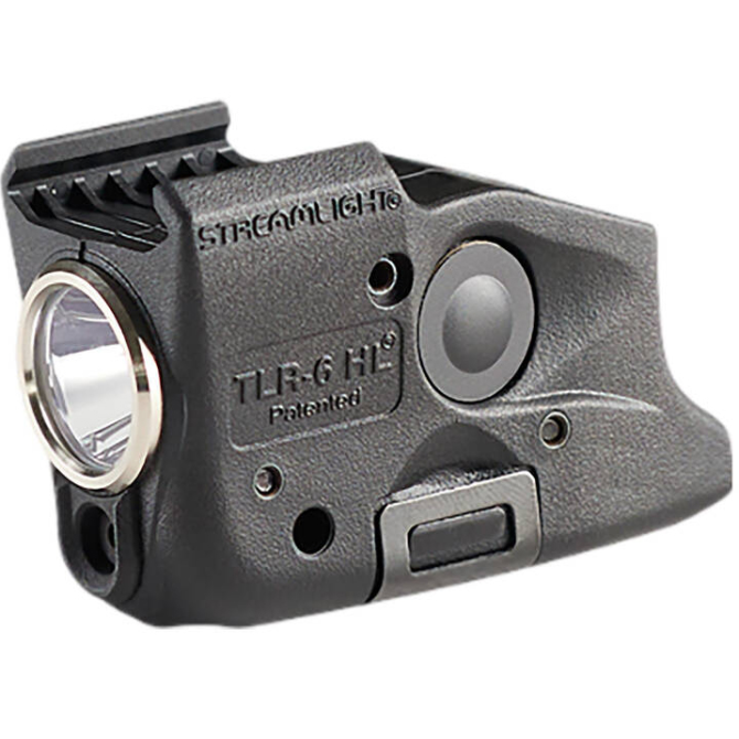 Streamlight TLR-6 HL G 300 lm + Green Aiming Laser Flashlight - Glock Rail Mount (69353)