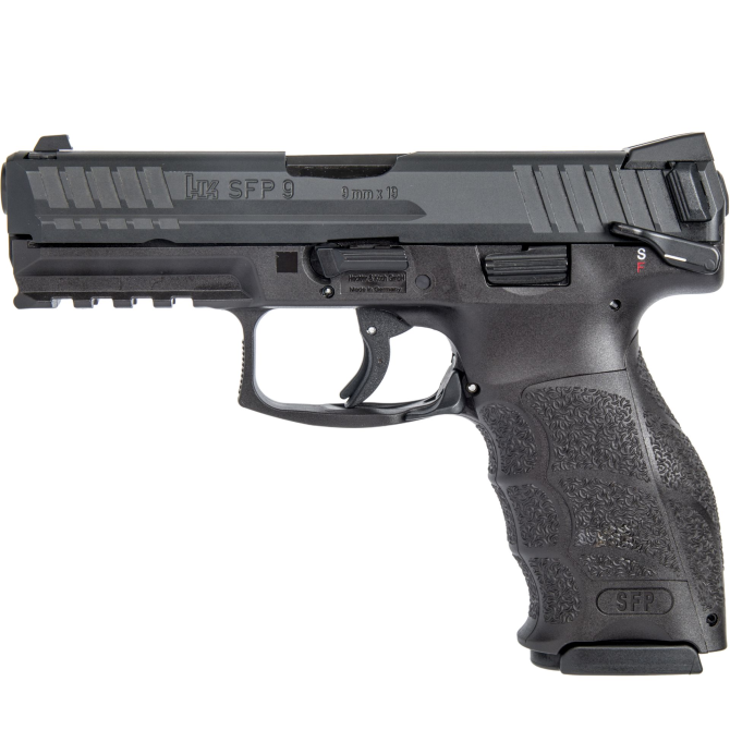 Pistolet Heckler & Koch SFP9S-SF -9x19mm - Czarny