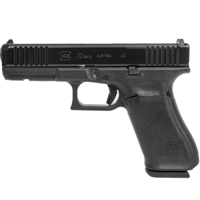 Pistolet Glock 22 gen. 5 - .40 S&W - MOS czarny