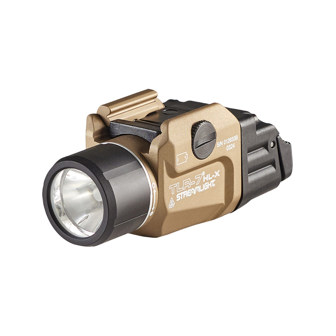 Streamlight TLR-7 HL-X USB 1000 lm Flashlight - FDE (69459)