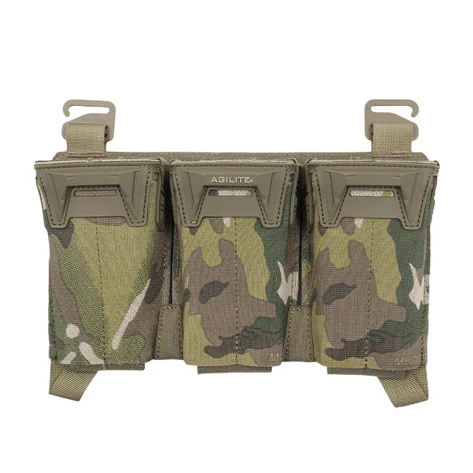 Agilite Pincer Placard Triple Multi-Caliber Mag Pouch - Multicam