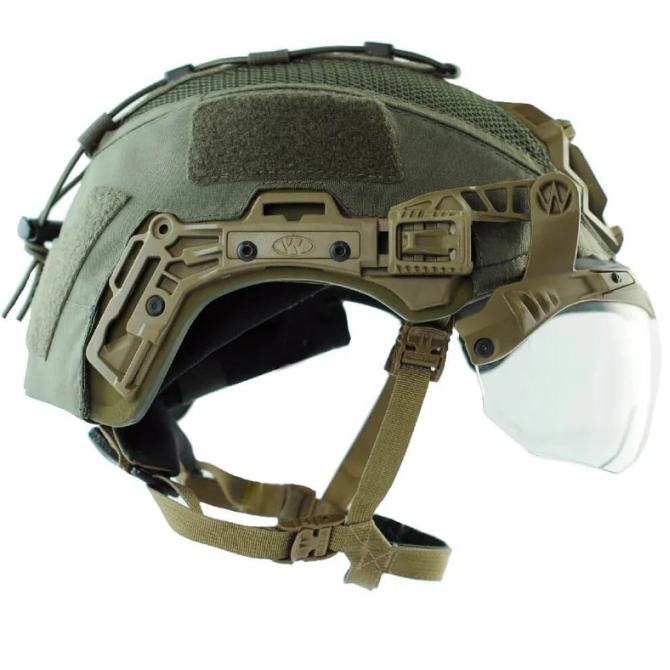 Agilite Team Wendy EXFIL Ballistic/SL Helmet Cover - Ranger Green