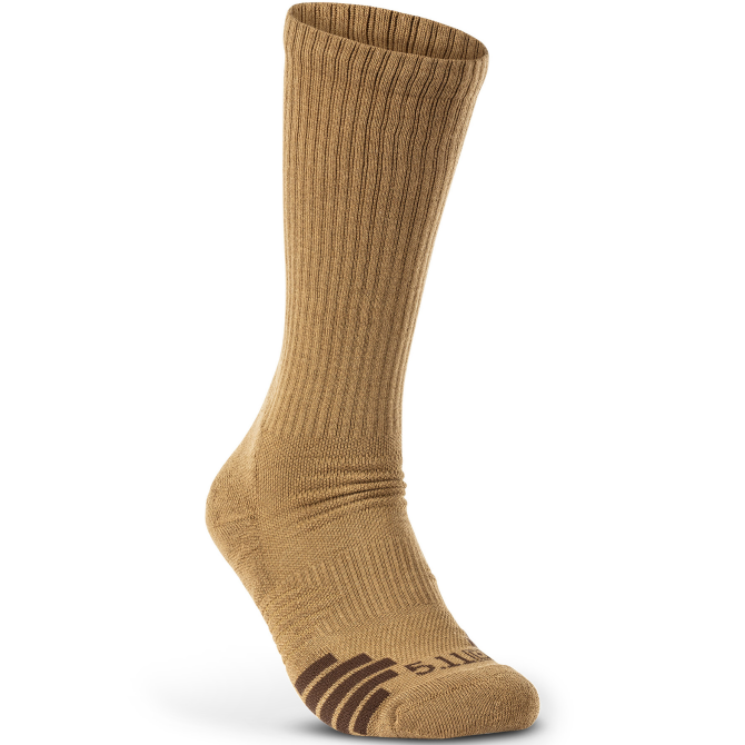 5.11 Duty Ready Plus OTC Socks (3-Pack) - US Dark Coyote (10045-389)