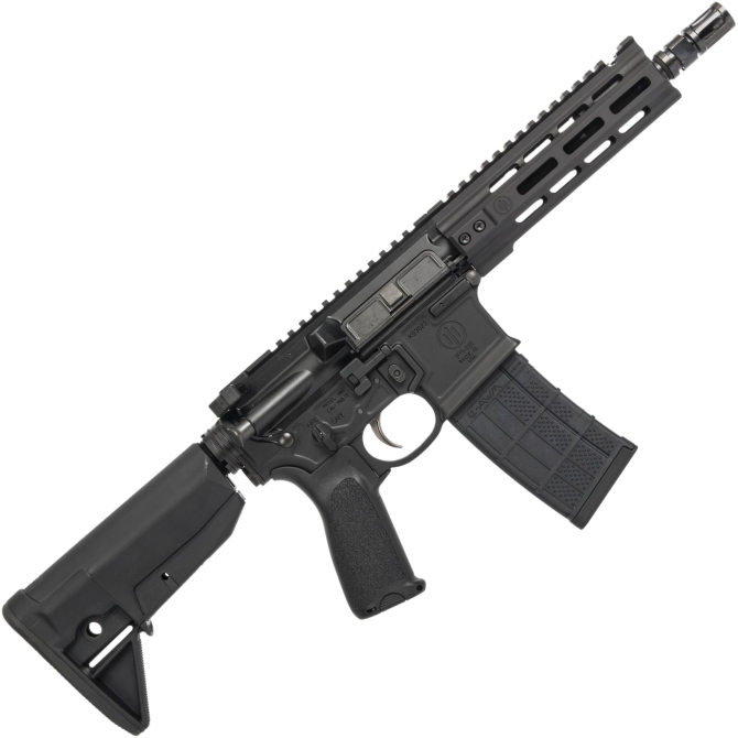 Karabinek PWS MK107 Compound SBR 7.75" - kal. 5.56x45mm / .223REM - Czarny