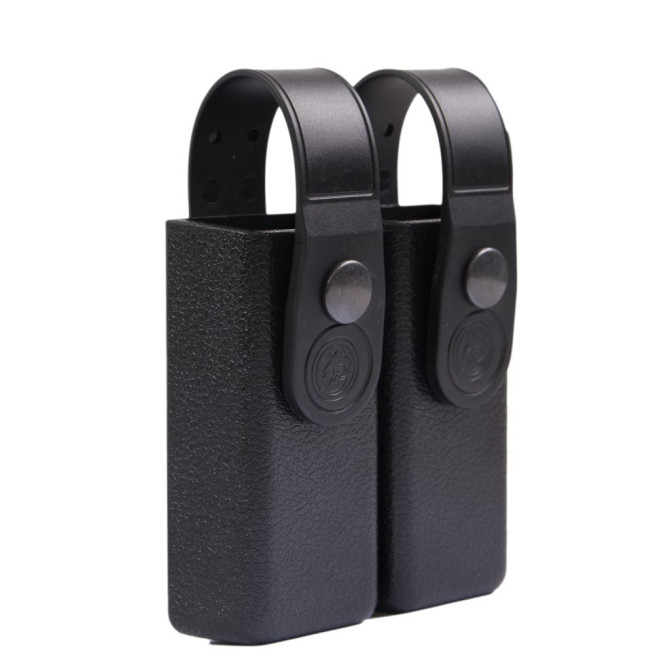 GHOST Duty Double Pistol Mag Pouch - Black (GI03-MGDB)