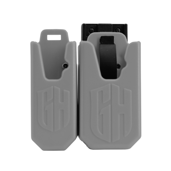 GHOST 360+ Pistol Mag Holder - Grey (01SGMAGGY)