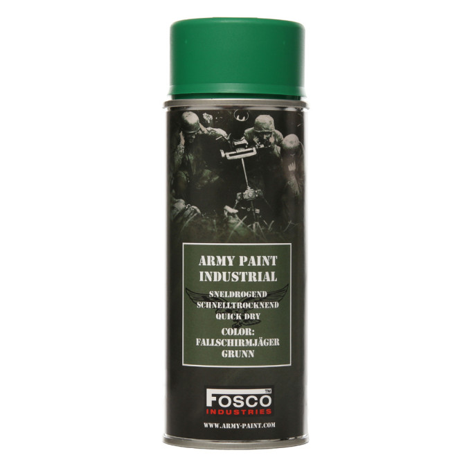 Fosco Spray Army Paint 400 ml - Fallschirmjäger Grün