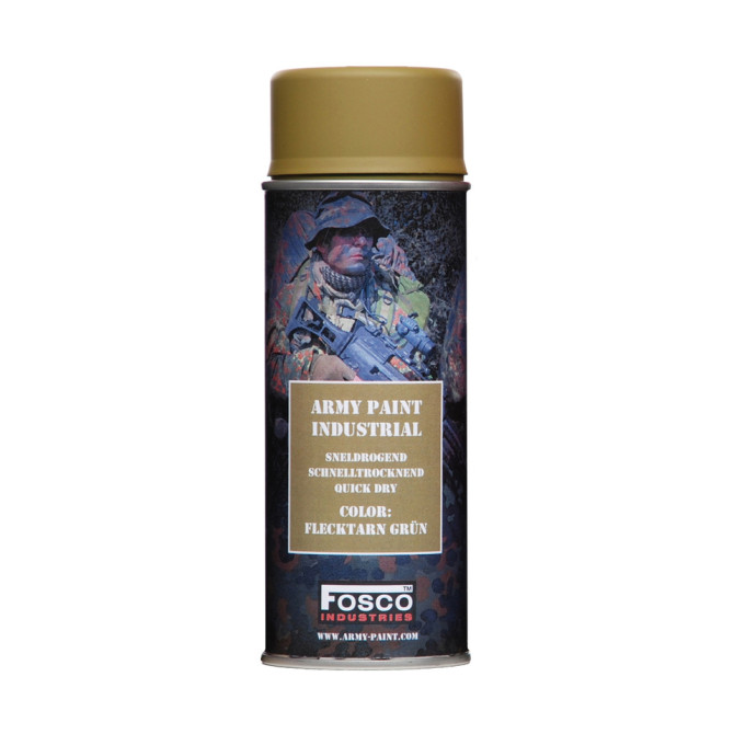 Fosco Spray Army Paint 400 ml - Flecktarn Grün