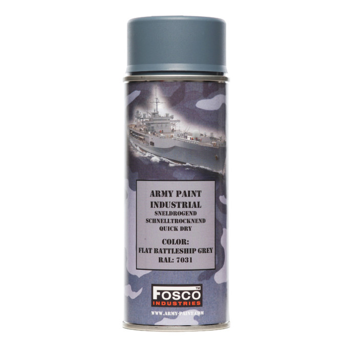 Fosco Spray Army Paint 400 ml - Battle Ship Grey