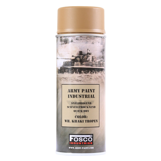 Fosco Spray Army Paint 400 ml - WH Khaki Tropen