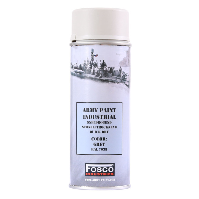 Fosco Spray Army Paint 400 ml - Grey