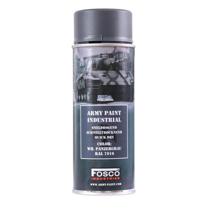 Fosco Spray Army Paint 400 ml - Panzergrau