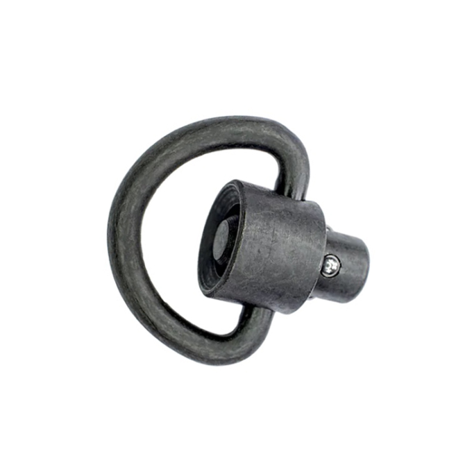 Ferro Concepts D Loop Heavy Duty Push Button QD Swivel 1 inch