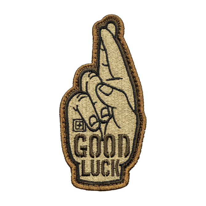 5.11 Good Luck 2.0 Patch - Brown (82093-108)