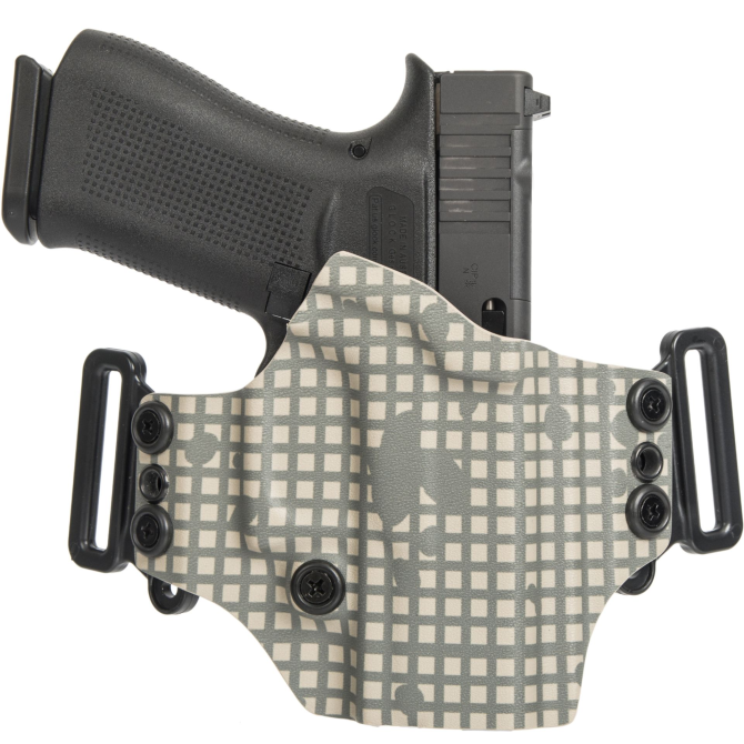 GR Kydex Minimalist OWB Holster - Glock 43X - Desert Night Camo