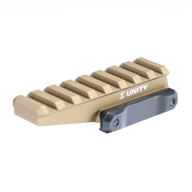 Unity Tactical FAST™ Optic Riser Riser Mount - FDE