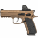 Pistolet CZ Shadow 2 Compact Special Edition + Holosun HE508T RD X2 - 9x19mm - Burnt Bronze