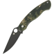 Spyderco Military Black Blade Folding Knife - Digital Camo (C36GPCMOBK)