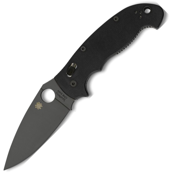 Spyderco Manix 2 XL DLC Blade Folding Knife - Black (C95GPBBK2)