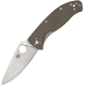 Spyderco Tenacious G10 CPM M4 Plain Edge Folding Knife - Coyote (C122GBNM4P)