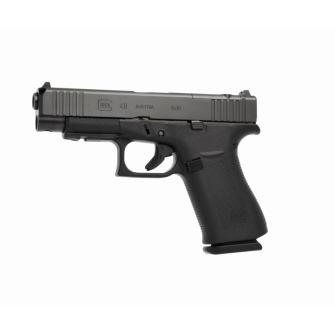 Pistolet Glock 48 MOS - 9x19mm - Czarny (74166)