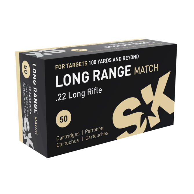 Amunicja SK .22lr 2,59g/40gr LONG RANG MATCH