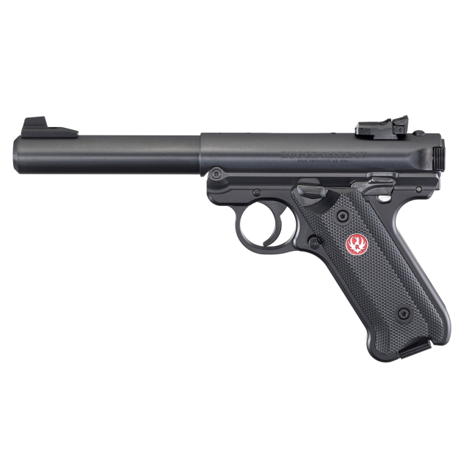 Pistolet RUGER Mark IV Target - kal. .22 LR Czarny (40101)