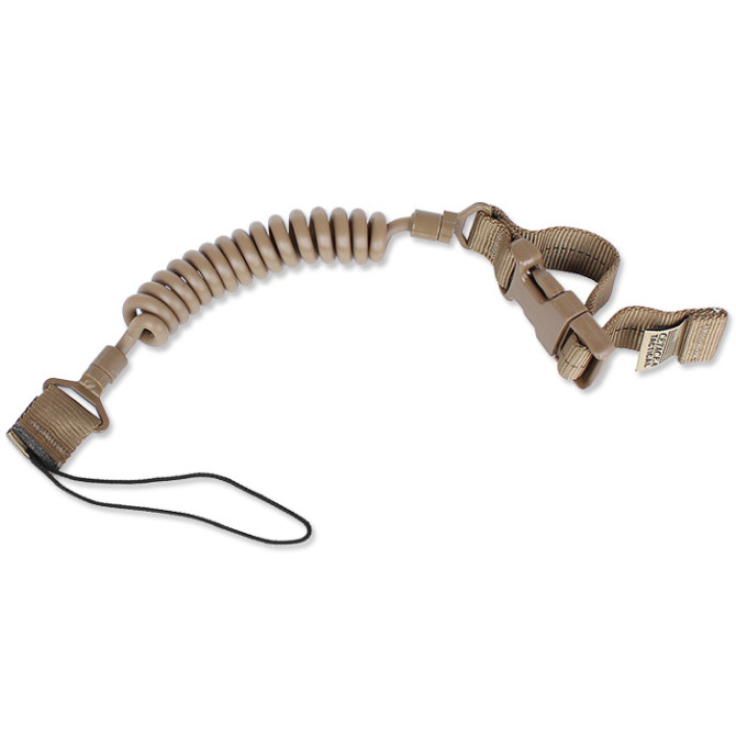 Cetacea Tactical Basic Belt Loop Pistol Lanyard - Coyote Brown