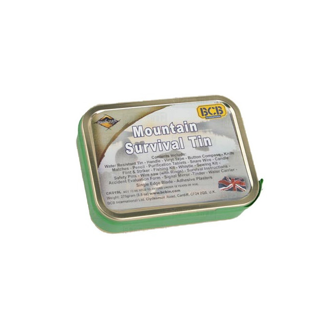 BCB Mountain Survival Tin (CK019L)