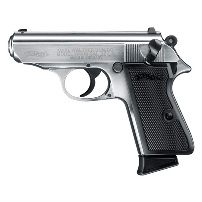 Pistolet Walther PPK/S - 22LR - Srebrny (2853256)