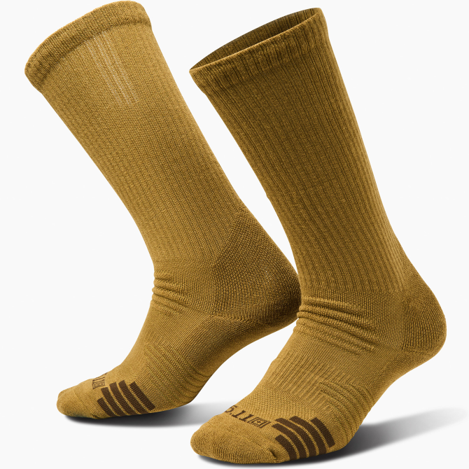 5.11 Duty Ready Plus OTC Socks - US Dark Coyote (1800014-389)