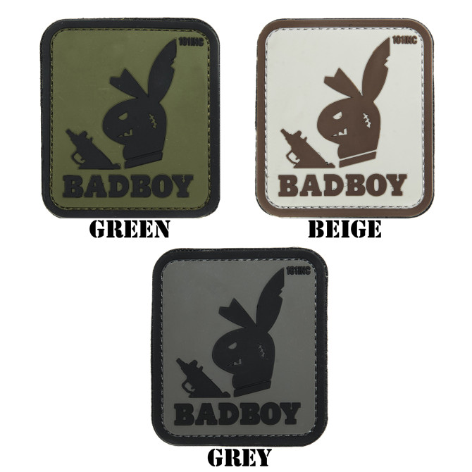 101 Inc. 3D PVC Patch - Bad Boy