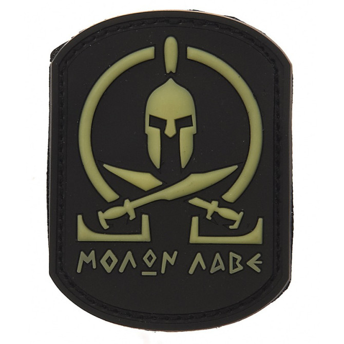 101 Inc. 3D PVC Patch - Molon Labe