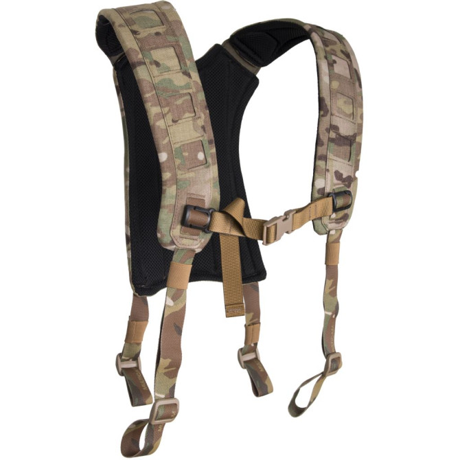 Templars Gear 4 Point H-Harness - Multicam