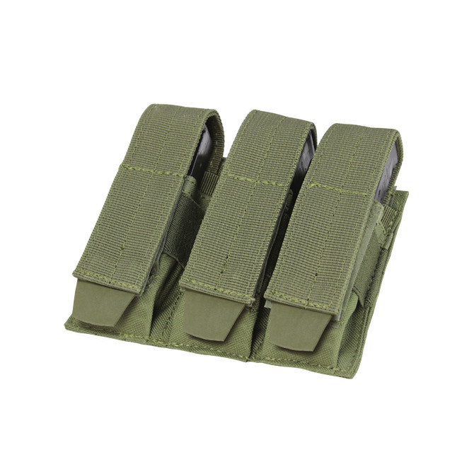 Condor Triple Pistol Mag Pouch - Olive Drab (MA52-001)