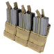 Condor Triple Stacker M4 Mag Pouch - Coyote (MA44-003)