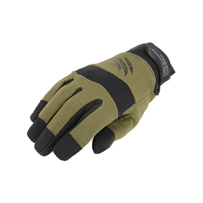 Armored Shooter Cold Weather Tactical Gloves - Olive Drab