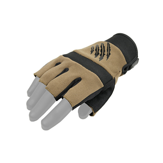 Armored Claw Shooter Cut Tactical Gloves - Tan